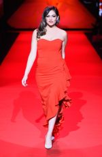 BETHANY MOTA at Go Red for Women Ded Dress Collection 2015 in New York
