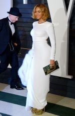 BEYONCE at Vanity Fair Oscar Party in Hollywood