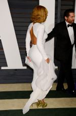 BEYONCE at Vanity Fair Oscar Party in Hollywood