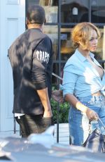 BEYONCE Leaves a Restaurant in Los Angeles