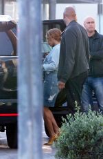 BEYONCE Leaves a Restaurant in Los Angeles