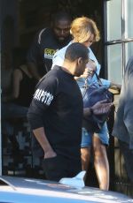 BEYONCE Leaves a Restaurant in Los Angeles