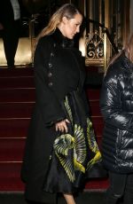 BLAKE LIVELY at Marchesa Fashion Show in new York