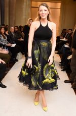 BLAKE LIVELY at Marchesa Fashion Show in new York