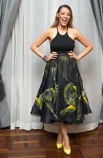 BLAKE LIVELY at Marchesa Fashion Show in new York