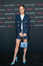 BRIE LARSON at Louis Vuitton Series 2 Exhibition in Hollywood