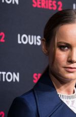 BRIE LARSON at Louis Vuitton Series 2 Exhibition in Hollywood