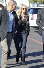 BRITNEY SPEARS at XLIX Super Bowl in Pheonix