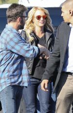 BRITNEY SPEARS at XLIX Super Bowl in Pheonix