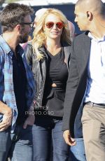 BRITNEY SPEARS at XLIX Super Bowl in Pheonix