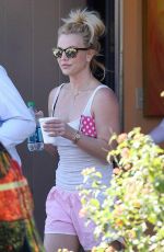 BRITNEY SPEARS Leaves a Dance Class in Westlake Village 1002