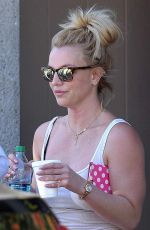 BRITNEY SPEARS Leaves a Dance Class in Westlake Village 1002