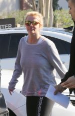 BRITNEY SPEARS Leaves a Gym in Calabasas
