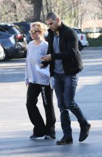BRITNEY SPEARS Leaves a Gym in Calabasas