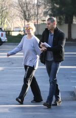 BRITNEY SPEARS Leaves a Gym in Calabasas