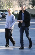 BRITNEY SPEARS Leaves a Gym in Calabasas
