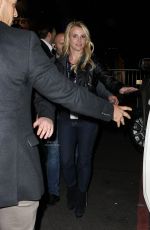 BRITNEY SPEARS Leaves Super Bowl XLIX in Pheonix