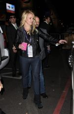 BRITNEY SPEARS Leaves Super Bowl XLIX in Pheonix