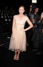 BRITTANY SNOW at Monique Lhuillier Fashion Show in New York