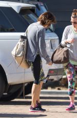 BROOKE BURKE Leaves a Gym in Malibu 1502