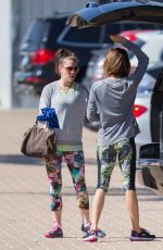 BROOKE BURKE Leaves a Gym in Malibu 1502