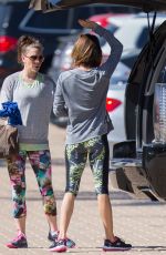 BROOKE BURKE Leaves a Gym in Malibu 1502