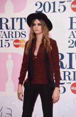 CARA DELEVINGNE at Brit Awards 2015 in London