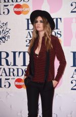 CARA DELEVINGNE at Brit Awards 2015 in London