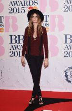 CARA DELEVINGNE at Brit Awards 2015 in London