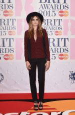 CARA DELEVINGNE at Brit Awards 2015 in London