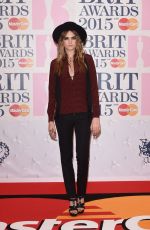 CARA DELEVINGNE at Brit Awards 2015 in London