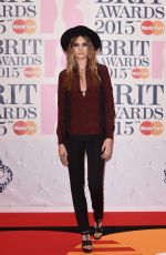 CARA DELEVINGNE at Brit Awards 2015 in London