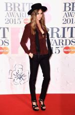 CARA DELEVINGNE at Brit Awards 2015 in London
