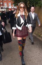 CARA DELEVINGNE at Burberry Fashion Show in London – HawtCelebs