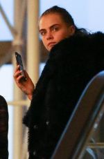 CARA DELEVINGNE at Los Angeles International Airport 0502