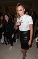 CARA DELEVINGNE at Topshop Unique Fashion Show in London 2202