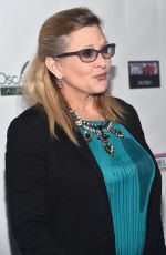 CARRIE FISHER at US-Ireland Alliance 10th Annual Oscar Wilde Awards