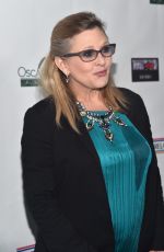 CARRIE FISHER at US-Ireland Alliance 10th Annual Oscar Wilde Awards