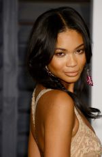 CHANEL IMAN at Vanity Fair Oscar Party in Hollywood