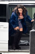 CHARLI XCX Arrives at BBC Radio 1 Studios in London