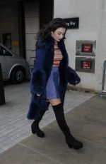 CHARLI XCX Arrives at BBC Radio 1 Studios in London