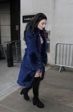 CHARLI XCX Arrives at BBC Radio 1 Studios in London