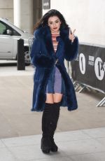 CHARLI XCX Arrives at BBC Radio 1 Studios in London