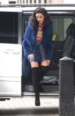 CHARLI XCX Arrives at BBC Radio 1 Studios in London