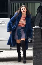 CHARLI XCX Arrives at BBC Radio 1 Studios in London