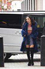 CHARLI XCX Arrives at BBC Radio 1 Studios in London