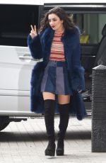 CHARLI XCX Arrives at BBC Radio 1 Studios in London