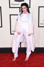 CHARLI XCX at 2015 Grammy Awards in Los Angeles