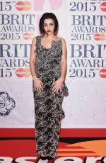 CHARLI XCX at Brit Awards 2015 in London