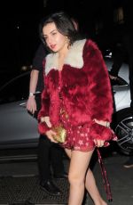 CHARLI XCX Leaves Warner Music Brit Party in London